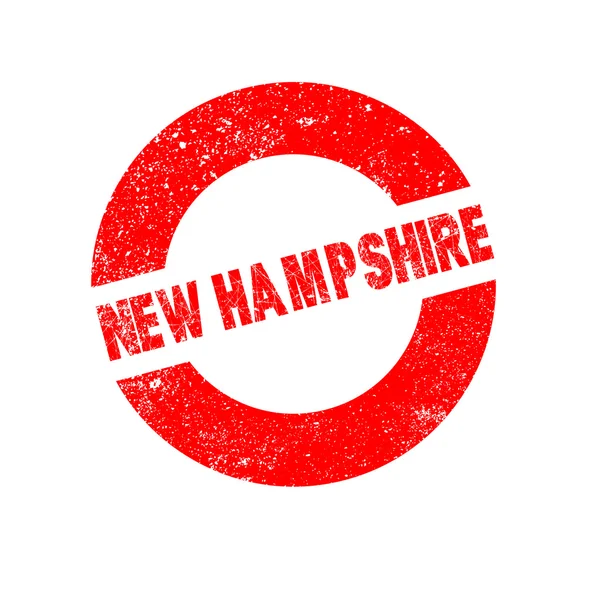 Timbre d'encre en caoutchouc New Hampshire — Image vectorielle