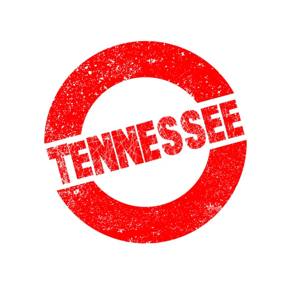 Rubber inkt stempel Tennessee — Stockvector