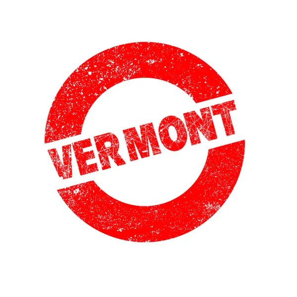 Stempel mit Gummitusche Vermont — Stockvektor
