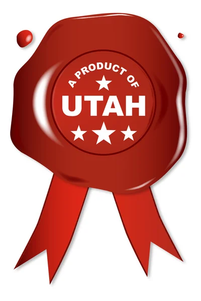 En produkt av Utah — Stock vektor