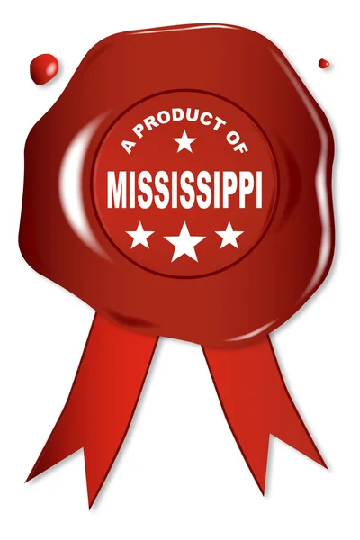 Un produit du Mississippi — Image vectorielle