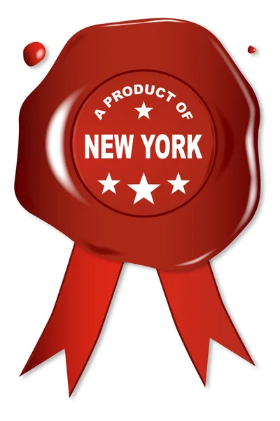 Een Product van New York — Stockvector