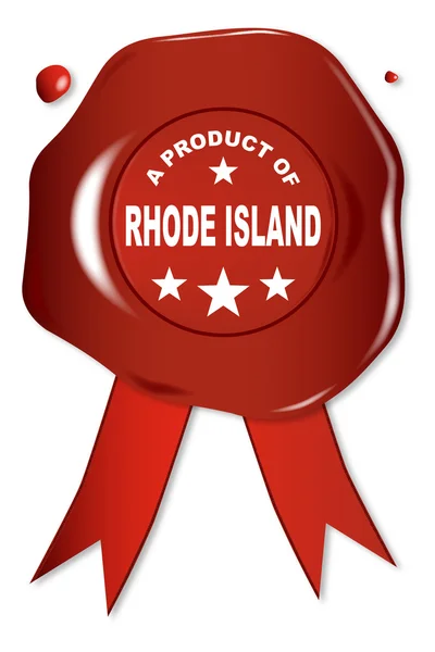 A Product Of Rhode Island — Stock Vector