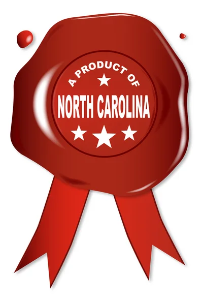 Un produit de Caroline du Nord — Image vectorielle
