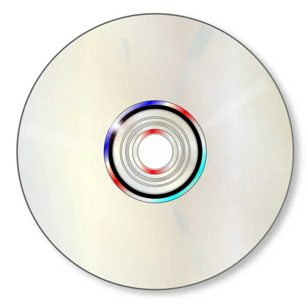 Blank DVD — Stock Vector