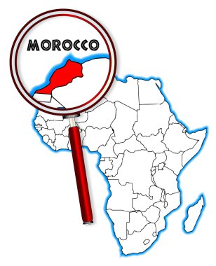 Fas Büyüteç altında