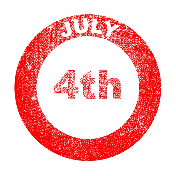 4 июля — стоковый вектор