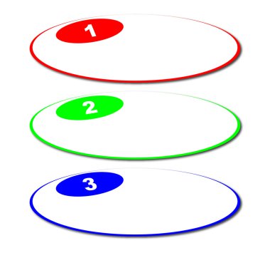 3 adımda Oval balonlar