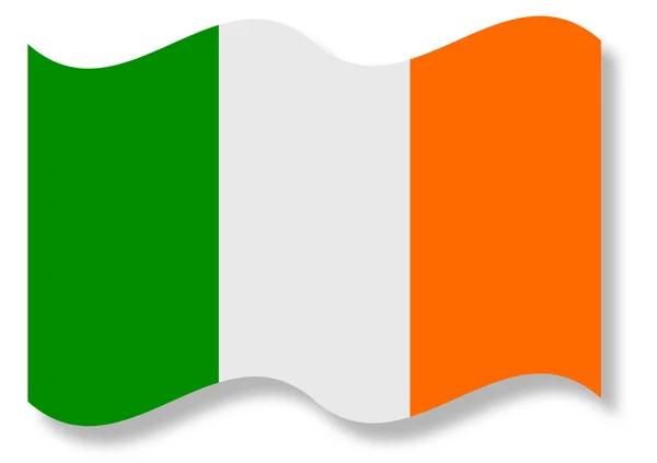 Bandeira eire — Vetor de Stock