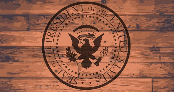 Marque du sceau présidentiel — Image vectorielle