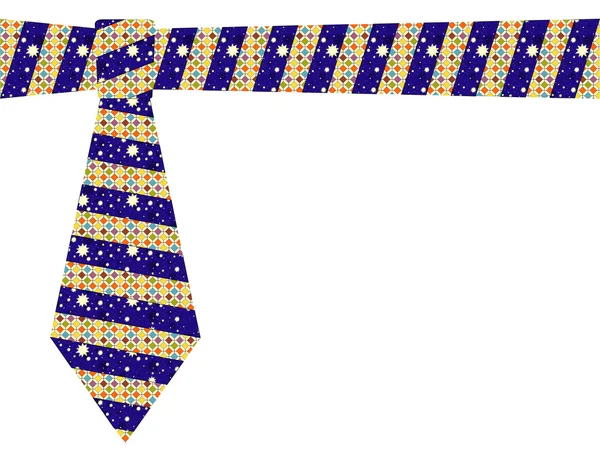 Krawatte zum Vatertag — Stockvektor