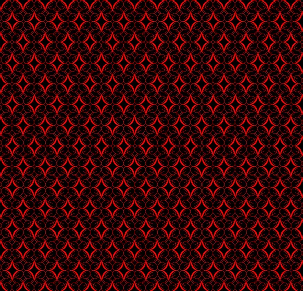 Червоний Орнамент фону — стоковий вектор