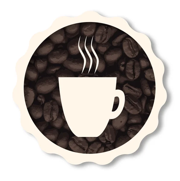 Čerstvá káva — Stockový vektor