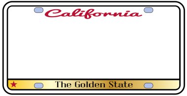 California plakası