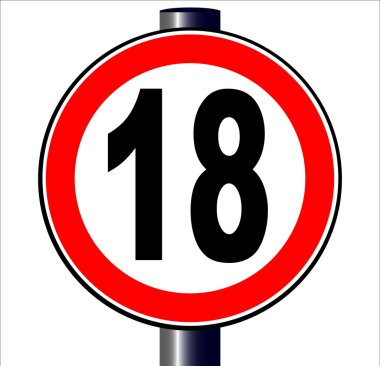 18 işareti