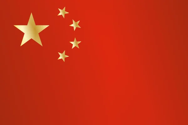 Chinese vlag — Stockvector