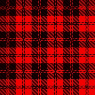 Tartan yün malzeme