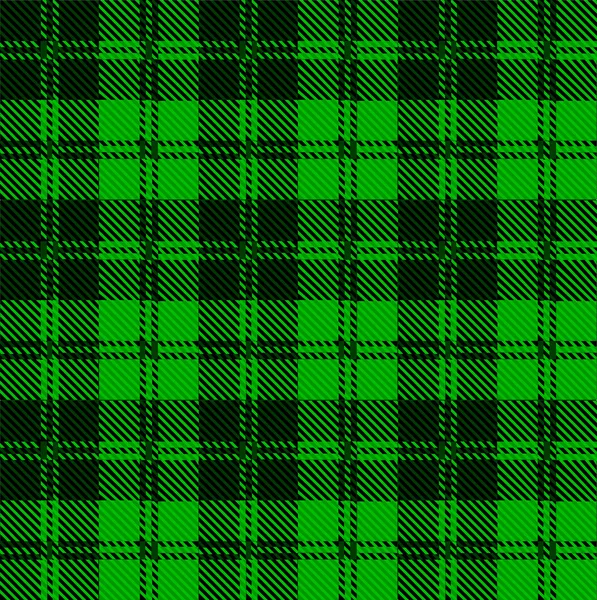 Material de lã de Tartan verde —  Vetores de Stock