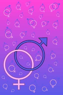 erkek ve dişi cinsiyet simgeleri