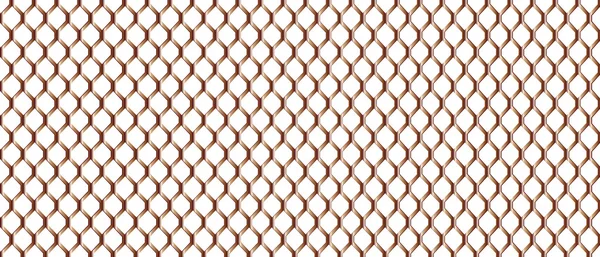 Chain Link Fence — Stock Vector