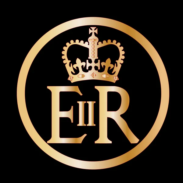 Elizabeth'in saltanatı amblemi