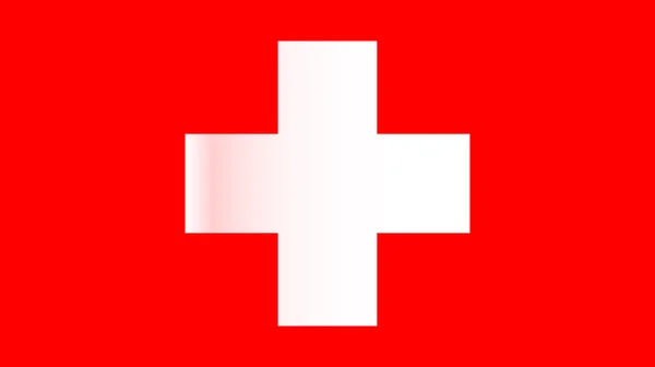 Zwitserse nationale vlag — Stockvector