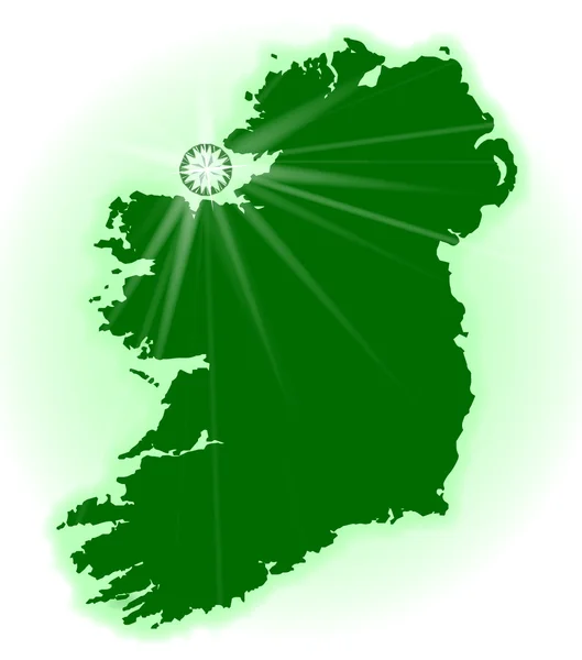 Eire Emerald Isle — Wektor stockowy