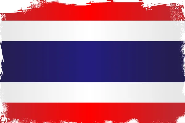 Tailandsk flagg – stockvektor
