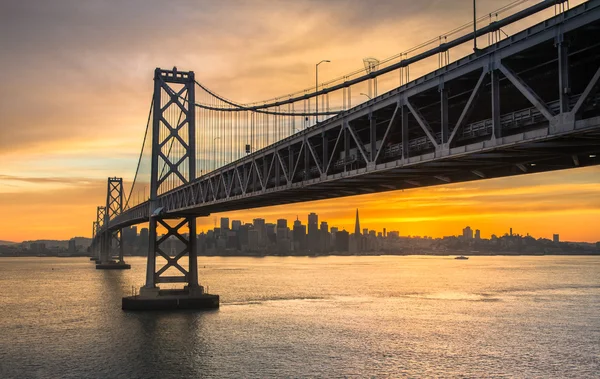 Bay Bridge San Francisco — Stock fotografie