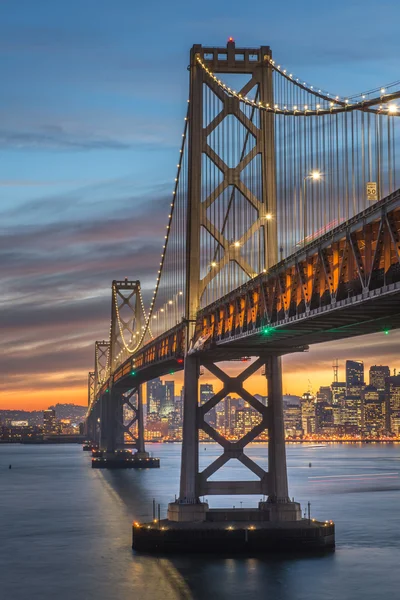 Bay Bridge San Francisco — Stock fotografie