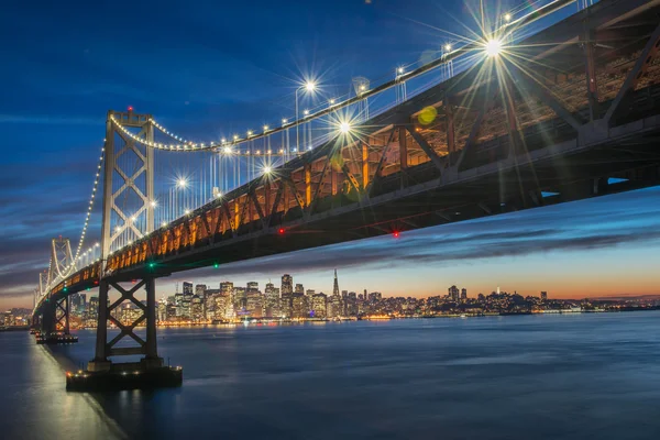 Bay Bridge San Francisco — Stockfoto