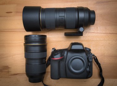  Modern dslr fotoğraf makinesi