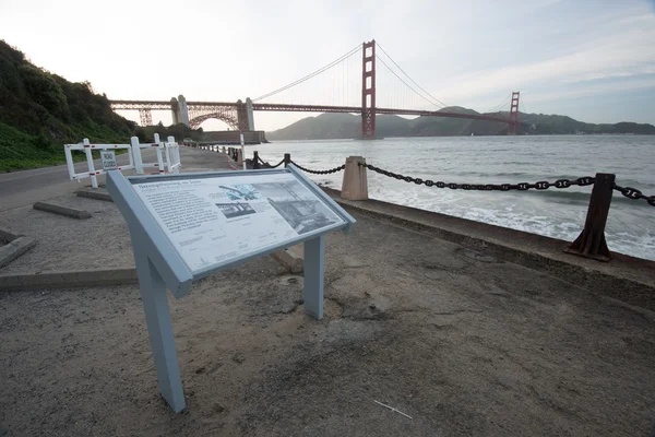 Golden Gate Köprüsü, San Francisco — Stok fotoğraf