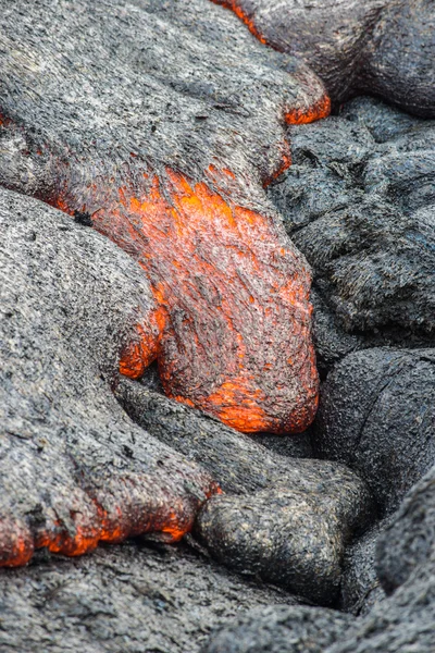 Lava Flow close-up — Stockfoto