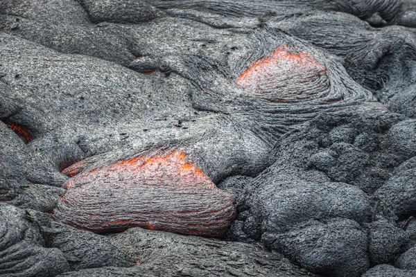 Fluxo de lava Havaí — Fotografia de Stock