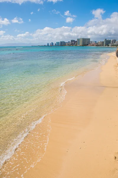 Plage de Waikiki Honolulu — Photo