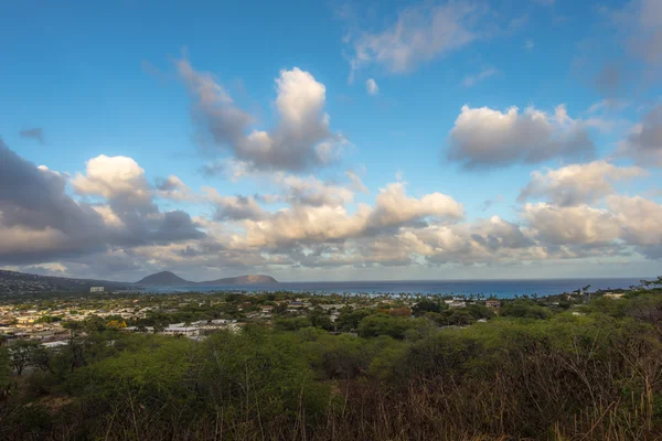 Vista panorâmica de Honolulu — Fotografia de Stock