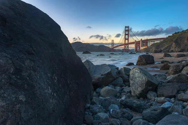 Ponte cancello dorato — Foto Stock