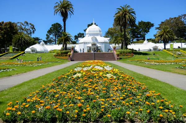 El Conservatorio de las Flores, Golden Gate Park, San Francisco — Foto de Stock