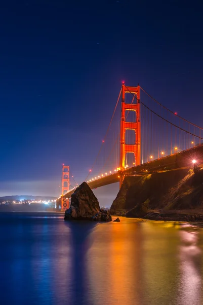 Mlha golden gate bridge — Stock fotografie