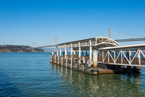 Haven in de baai van San Francisco — Stockfoto