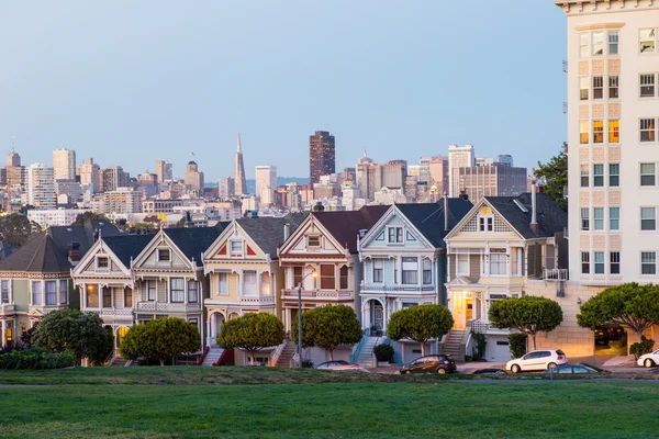 The Painted Ladies of San Francisco, California — Stock Photo, Image