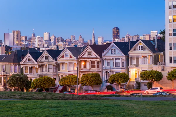 The Painted Ladies of San Francisco, California — Stock Photo, Image