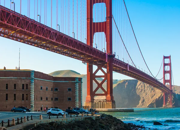 Puente de puerta de oro — Foto de Stock