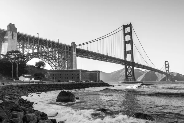 Ponte cancello dorato — Foto Stock