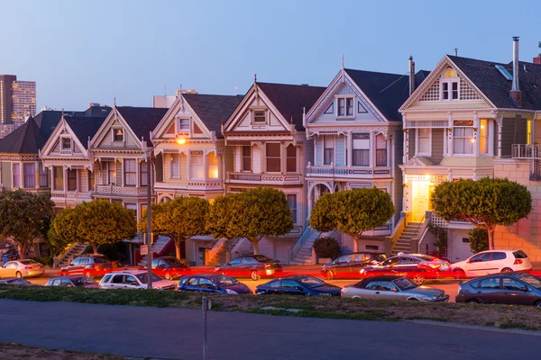 The Painted Ladies of San Francisco, California — Stock Photo, Image