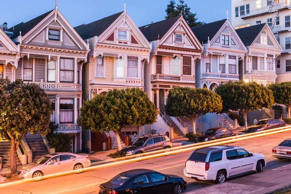 The Painted Ladies of San Francisco, California — Stock Photo, Image