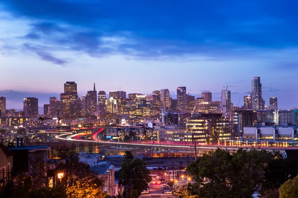 Panoramę miasta San Francisco — Zdjęcie stockowe