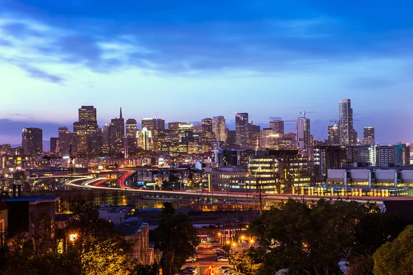 Panoramę miasta San Francisco — Zdjęcie stockowe