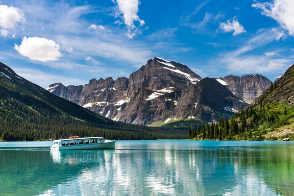 Bella vista sul lago Josephine — Foto Stock